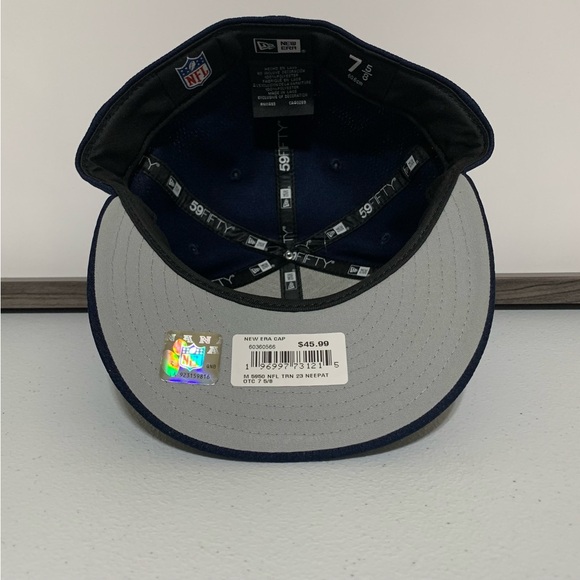 New England Patriots New Era Navy 2023 NFL Training Camp 59FIFTY Fitted Hat - Picture 5 of 9